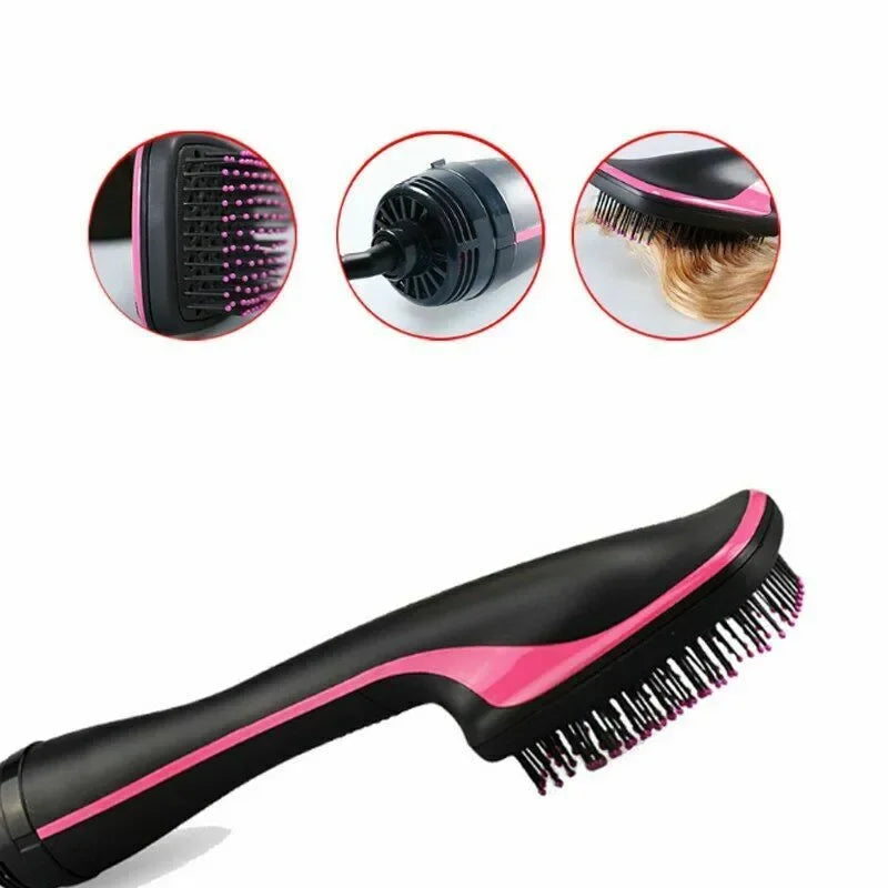 Hot Air Comb Hair Dryer Brush Blower Electric Blow Hair Straightener Professional Hairdryer Straightening Hairbrush Styling Tool