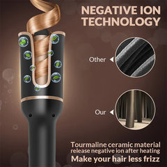 Automatically Hair Curler Automatic Looper Wavy Crimping Curl Tool Roll Wave Ferro Ringlet Loop Roller Electric Curly Waver Iron